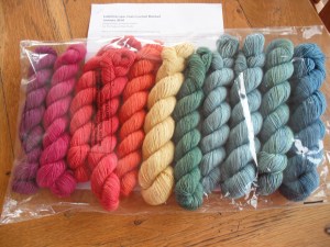 Kaleidoscope - Godiva yarn quarter 1