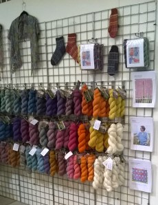 Gorgeous yarn at The Natural Dye Studio