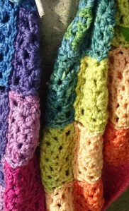 Luscious rainbow colours